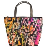 Colorful texture                Bucket Bag