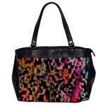 Colorful texture                     Oversize Office Handbag
