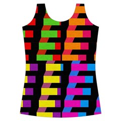 Colorful rectangles and squares                       Crisscross Back Tank Top from ZippyPress Front
