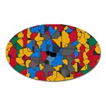 Stained glass                        Magnet (Oval)
