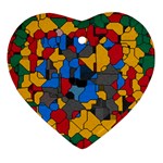 Stained glass                        Ornament (Heart)