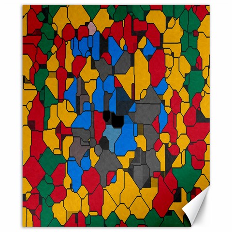 Stained glass                        Canvas 8  x 10  from ZippyPress 8.15 x9.66  Canvas - 1