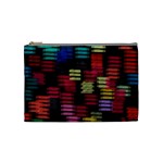 Colorful horizontal paint strokes                         Cosmetic Bag