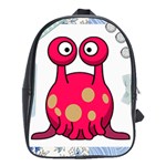 silly alien School Bag (XL)