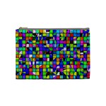 Colorful squares pattern                             Cosmetic Bag