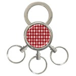 xmas0031 3-Ring Key Chain