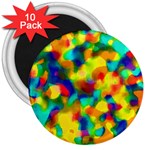Colorful watercolors texture                                    3  Magnet (10 pack)