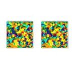 Colorful watercolors texture                                    Cufflinks (Square)