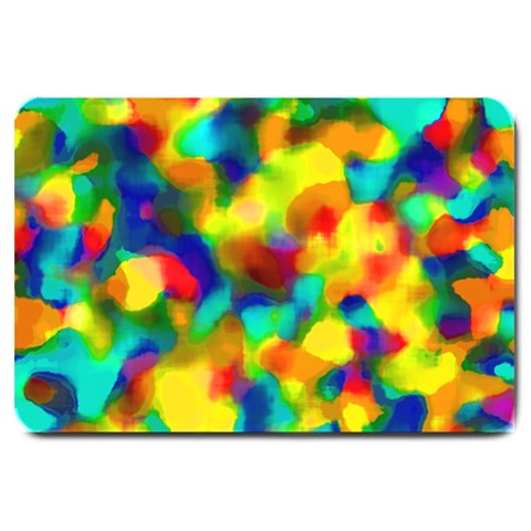 Colorful watercolors texture                                    Large Doormat from ZippyPress 30 x20  Door Mat