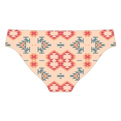 Tribal shapes                                         Cross Back Hipster Bikini Set from ZippyPress Back Under