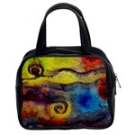 Painted swirls                                    Classic Handbag (Two Sides)
