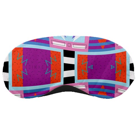 Mirrored distorted shapes                                    Sleeping Mask from ZippyPress Front