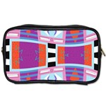 Mirrored distorted shapes                                    Toiletries Bag (Two Sides)