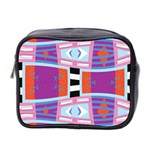 Mirrored distorted shapes                                    Mini Toiletries Bag (Two Sides)