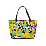 Shapes on a yellow background                                         Classic Shoulder Handbag