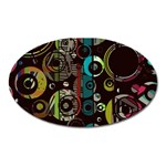 Circles texture                                          Magnet (Oval)