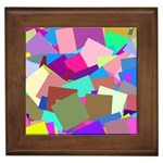 Colorful squares                                                  Framed Tile