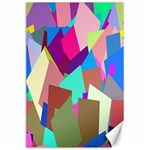 Colorful squares                                                  Canvas 24  x 36 