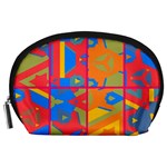 Colorful shapes in tiles                                                   Accessory Pouch