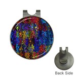 Colorful waves                                                     Golf Ball Marker Hat Clip