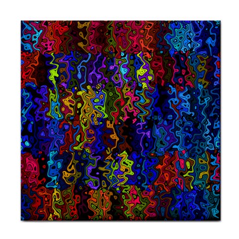 Colorful waves                                                     Face Towel from ZippyPress Front