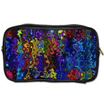 Colorful waves                                                     Toiletries Bag (One Side)