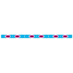 Blue pink shapes rows.jpg                                                      Cross Back Hipster Bikini Set from ZippyPress Strap