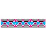 Blue pink shapes rows.jpg                                                       Flano Scarf