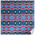 Blue pink shapes rows.jpg                                                       Canvas 16  x 16 