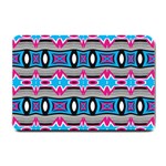 Blue pink shapes rows.jpg                                                       Small Doormat