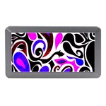Retro Swirl Abstract Memory Card Reader (Mini)