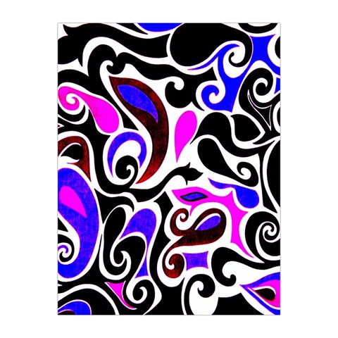 Retro Swirl Abstract Medium Tapestry from ZippyPress Front