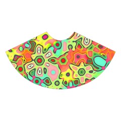 Colorful shapes         Midi Sleeveless Dress from ZippyPress Skirt Back