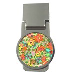 Colorful shapes          Money Clip (Round)
