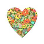 Colorful shapes          Magnet (Heart)