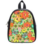 Colorful shapes          School Bag (Small)