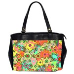 Colorful shapes          Oversize Office Handbag (2 Sides)