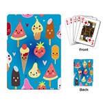 Cute food characters clipart             Playing Cards Single Design
