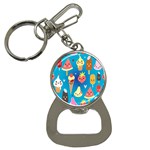 Cute food characters clipart             Bottle Opener Key Chain