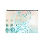 Pink Blue Pattern Cosmetic Bag (Large)