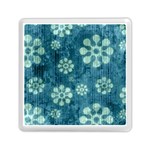 Snow Flake Art Memory Card Reader (Square)