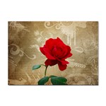 Red Rose Art Sticker A4 (100 pack)
