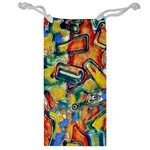 Colorful painted shapes                      Jewelry Bag