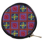 Shapes in squares pattern                       Mini Makeup Bag