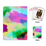 Watercolors spots                              Playing Cards Single Design