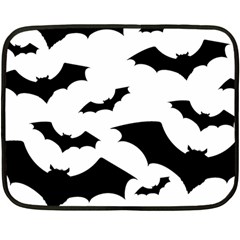 Deathrock Bats Double Sided Fleece Blanket (Mini) from ZippyPress 35 x27  Blanket Front