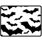 Deathrock Bats Double Sided Fleece Blanket (Large)