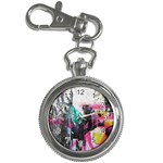 Graffiti Grunge Key Chain Watch