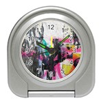 Graffiti Grunge Travel Alarm Clock