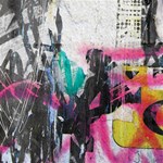 Graffiti Grunge Canvas 12  x 12 